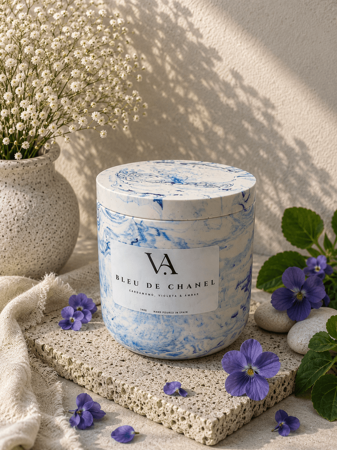 Vela aromática ORIGEN Bleu