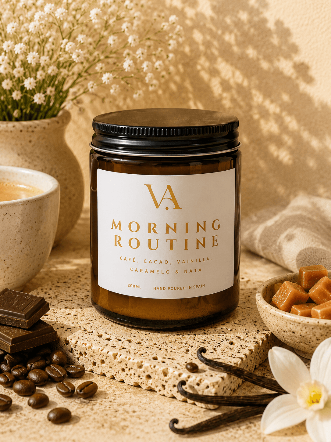 Vela Aromática Morning Routine