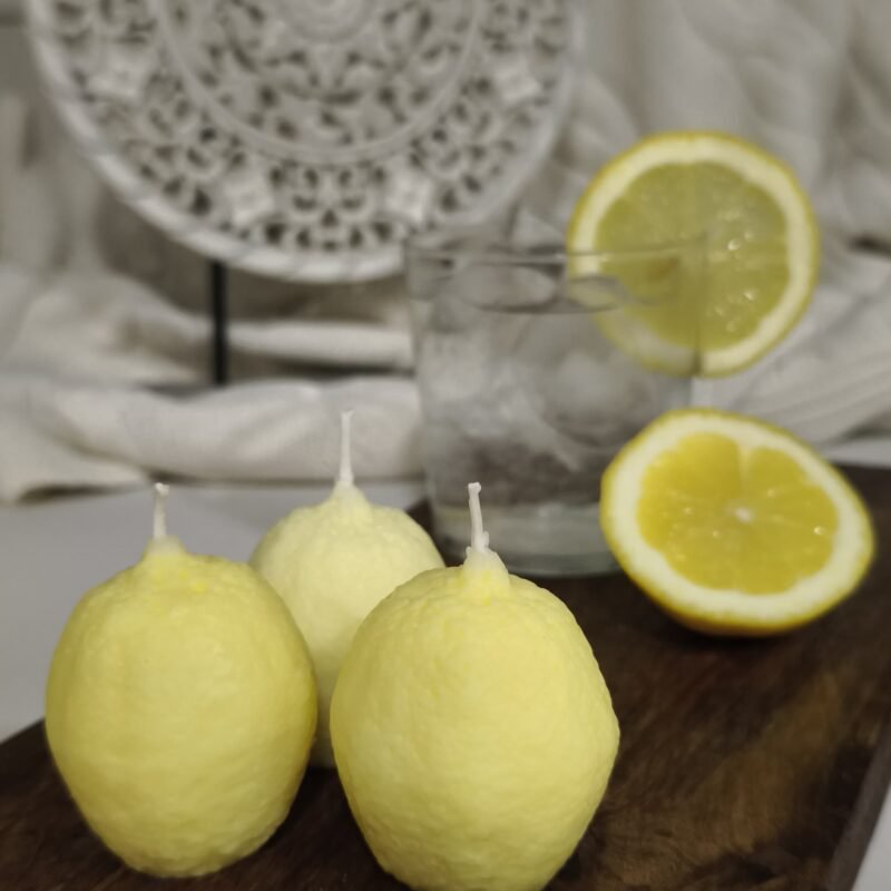 Vela aromática imón decorativo