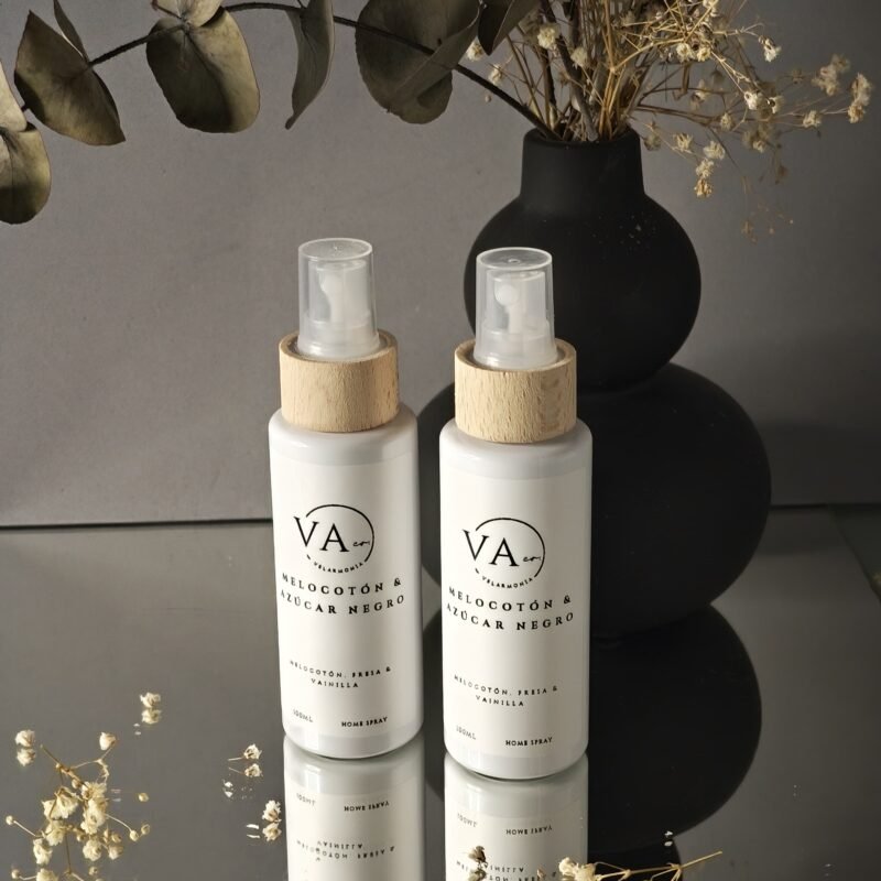 Home spray Melocotón y azúcar negro