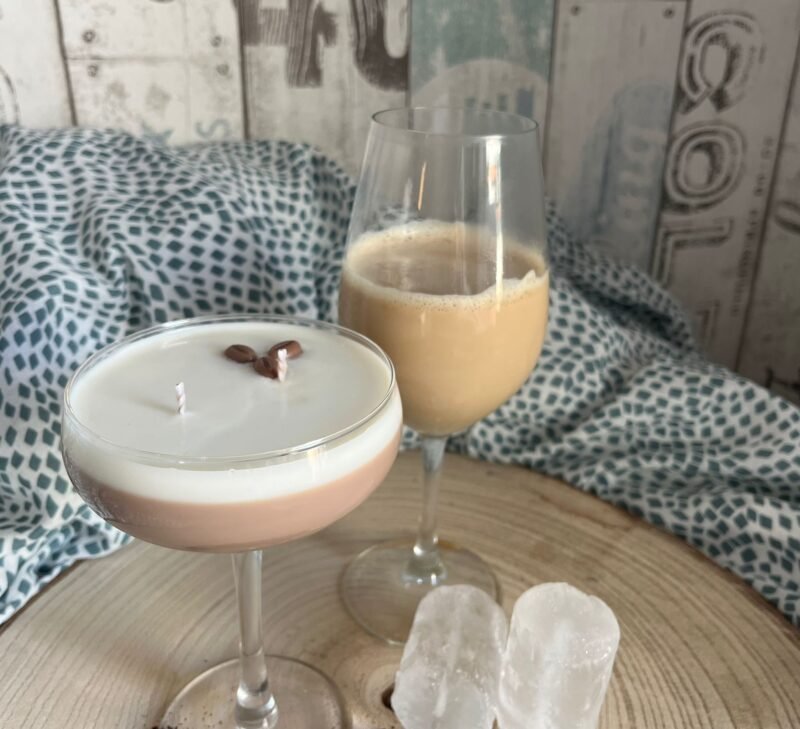 Vela aromática cocktail cappuccino