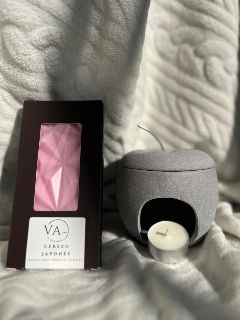 pack quemador manzana aromática y wax melts