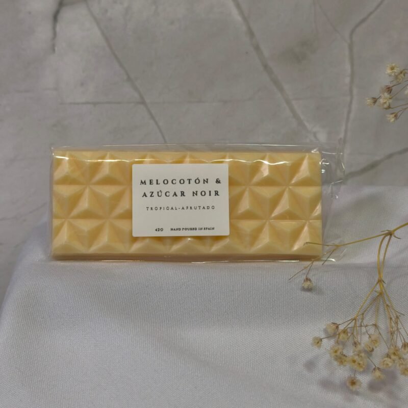 MINI WAX MELT MELOCOTÓN & AZÚCAR NEGRO